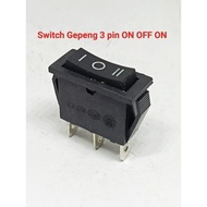 3-PIN ON-OFF-ON FLAT SWITCH / 3-pin on-off-on Hair Dryer SWITCH