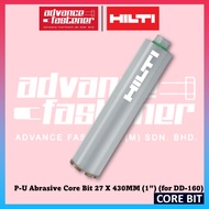 Hilti P-U Abrasive Core Bit for DD 160 Core Bit ( 27 x 430MM ) ( 1" )