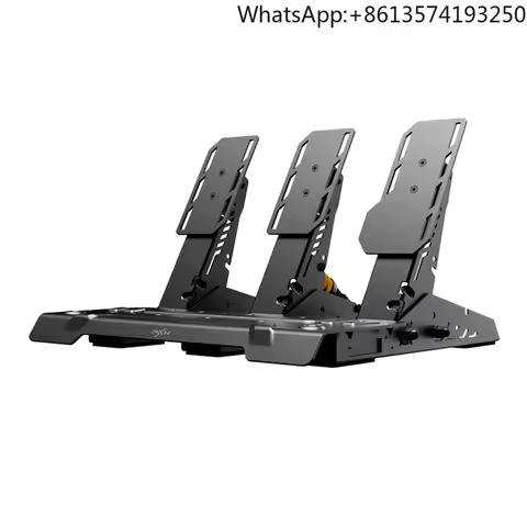 PXN USB PC Pedals, PDHM Racing Simulator Pedals with Hall Sensor Steering Wheel Pedal Compatible wit
