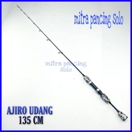 Joran pancing udang galah murah superlentur custom 1 set 100 120 135