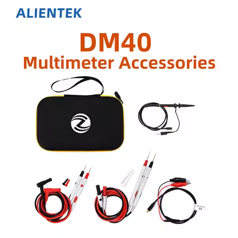 ALIENTEK DM40 Multimeter probes Crocodile clip probe Digital Multimeter Signal Generator 3 in 1 Acce