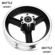 WATTLE Electric Scooter Front Wheel Hub, Lightweight 6 Holes Electric Scooter Disc Brake Hub, Durabl