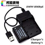 1 Battery + 1 USB Charger for Panasonic DMW-BMB9 DMW-BMB9PP DMC-FZ100 DMW-BMB9E DMW-BMB9GK DMC-FZ47