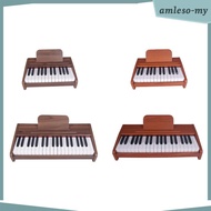 [AmlesoMY] Kids Piano Keyboard Wooden Multifunctional Digital Toy Piano Piano