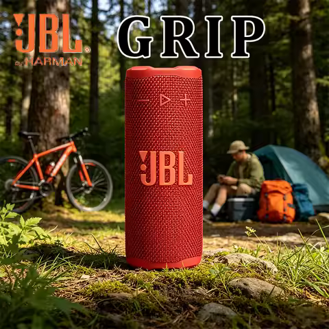 JBL Grip Neon Can subwoofer Colorful Atmosphere Lighting Outdoor Cycling Dedicated Portable Waterpro