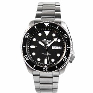 JDM Seiko 5 Sports SBSA005 Black Dial Analog Stainless Steel Watch Genuine w/ Warranty