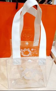 透明 防水提袋 便當袋 早餐袋子 小袋子 收納袋 鮮乳坊 聖誕節款式*7