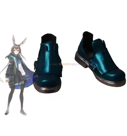 Amiya Shoes Cosplay Game Arknights Amiya Cosplay Shoes Short Boots Custom Made