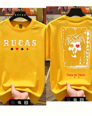 RUCAS Treat Or Trick Halloween KAOS / RUCAS Art Edition "Morning" / RUCAS Independence 1945 White Te