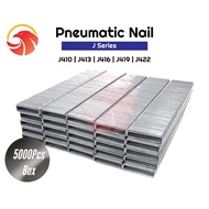 4J 5000pcs Pneumatic Air Staple Nail Stapler Tacker Nailer Gun Refill Paku Tembak Angin 410 413 416 