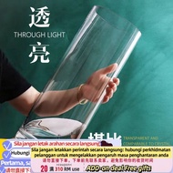 Get QM Floor Straight Large Lucky Bamboo Glass Vase Transparent Lucky Bamboo Vase Living Room Lucky 