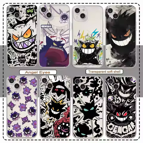 Anime Gengar Case For OPPO Realme C53 C55 C75 C67 C65 C63 C71 C35 C30 C33 C20 C12 C21Y C25Y 9 11 10 