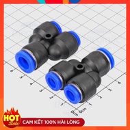 [3 Pieces]- PW10-8 Y-Tube Pneumatic Connector 10mm to 8-8mm
