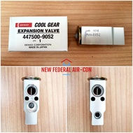 (MADE IN JAPAN) DENSO COOL GEAR TOYOTA AE101, CAMRY 1993, HIACE EXPANSION VALVE (3440) - 447500-9050