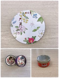 二手 空鐵盒 乾淨空盒 鋁盒 北海道 六花亭 法國 庫斯米 KUSMI TEA 如玥 老上海雪花膏 收納