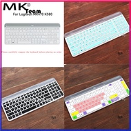 For Logitech MK470 K580 Slim Wireless Keyboard Silicone Dustproof Wireless Desktop keyboard Cover sk
