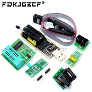 CH341A 24 25 Series EEPROM Flash BIOS USB Programmer Module + SOIC8 SOP8 Test Clip + 1.8V adapter + 
