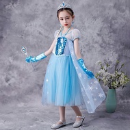 Frozen Princess Elsa Girls Dress Elsa Children's Dress Coronation Dress Elsa Princess Dress