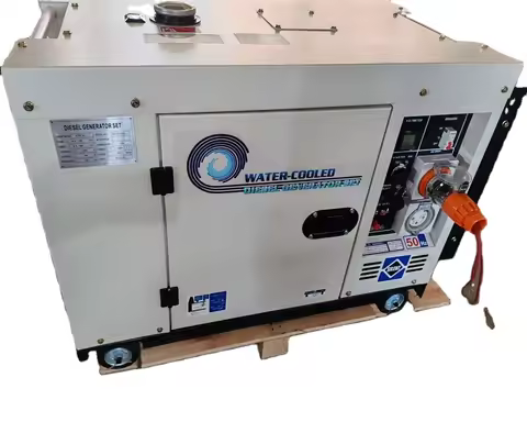 5kw 6kw 8kw 10kw 4kw Portable Boat Generator Marine Silent Mini Marine Generator Sets Fischer Marine