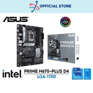 ASUS PRIME H670-PLUS DDR4 LGA1700 Mainboard Combo Deal I5-12400F / I5-12400 / I7-12700 / I7-12700F