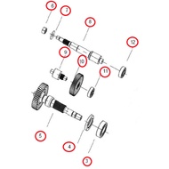 100% ORIGINAL QJ MOTOR AX200S TRANSMISSION ASSY 100% ORIGINAL QJ MOTOR AX200S