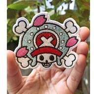 One piece chopper Embroidery patch 6.5 x 7.5 cm