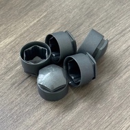 ly 1PCS Wheel Locking Lug Bolt Center Nut Cover Caps for Audi A3 A4 Q7 R8 8WD 601 173 8W0  601 173