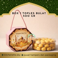 Eid Box Hexagon Bag 8 Pink Eid Cake Box 1 jar 500gr dry cake Box Eid Hampers KS