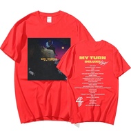 [Zkwzyd] rapper Lil Baby T-Shirt mein lần lượt Bìa album Herren cổ điển hip hop kurzarm T-Shirt chế 
