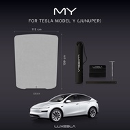 Luxesla ม่านบังแดดหลังคากระจก Tesla Model Y Juniper 2025