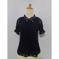 Metiy Metiy Blouse Kawaii Brukat Y2K Gothic