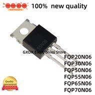 5PCS 100% Brand New FQP30N06 FQP50N06 FQP20N06 FQP20N06L FQP55N06 FQP65N06 FQP70N06 20N06 30N06 50N0