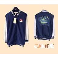 Pokemon Guzzlord Gaming Baseball Varsity Jacket