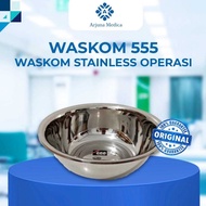 Brand 555 Stainless Steel Basin/Stainless Steel Mixing Bowl Basin 14,16,18,22,26,30,34,36,40 Cm