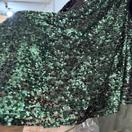 Thousand sequin fabric thousand sequin tile fabric/