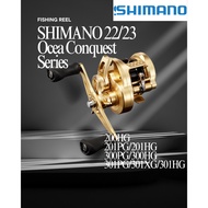 SHIMANO 22/23 Ocea Conquest Series 200/201/300/301/PG/HG/XG Offshore Dual-Axis Reel