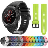 Garmin Fenix 5 5X Plus Silicone Strap QuickFit Watch Band