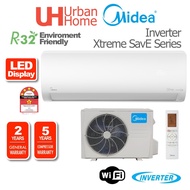 Midea AirCond R32 Xtreme SavE Inverter Air Conditioner WiFi Ready (1HP-2.5HP) MSXS-10CRDN8/13CRDN8/1