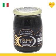 Giuliano Tartufi Black Sauce with Summer Truffle l with 500 g.