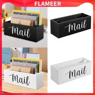 [Flameer] Mail Organizer Box for Letters And Envelopes, Countertop Storage for Office Desk