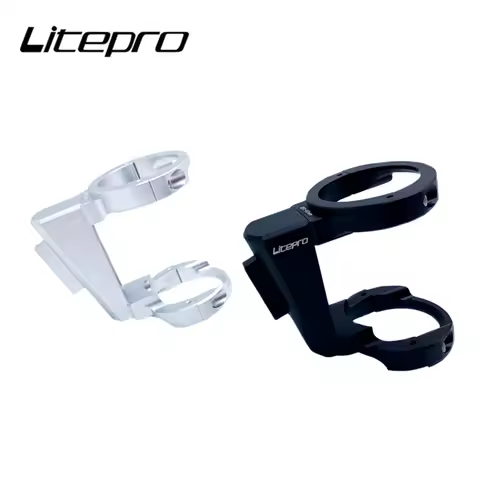 Litepro For Dahon Fnhon Gust 51-98MM Folding Bicycle Pig Nose Pannier Adapter 51-87MM Front Shelf Mo