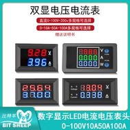 批發價 發貨直流電壓電流表 DC6V-120V數顯電流電壓表DC0-100V10A50A100A