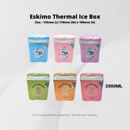 Eskimo - Cooler box 2L / ice box / Bekas Air Tahan Sejuk 8jam