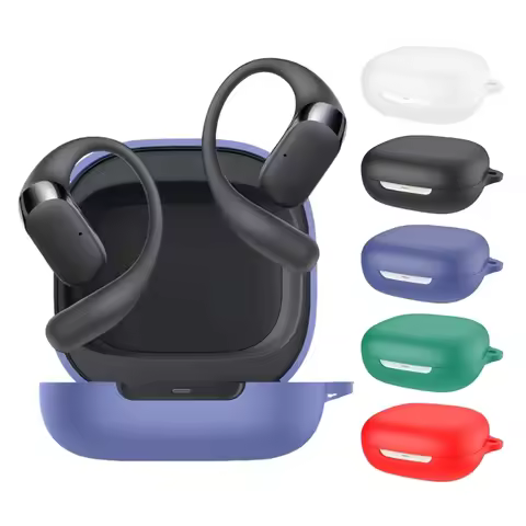 Protective Carrying Case Shockproof Fit for SHOKZ OpenFit 2 T920 Headphone Dustproof Washable Chargi