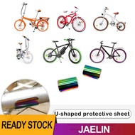 Jae Aluminum Alloy Frame Protector Pad Sticker Guard for Brompton Folding Bike
