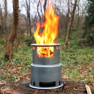 Outdoor Split Wood Mini Stove Barbecue Stove Three Cups Wholesale Stove Ready Stock Type XY5Q