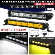 1pcs Car Led Sport Light Fog Light 7 Inch 6LED Daytime Running Light Fog lamp Work LIght