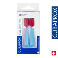 Curaprox CS 5460 Travel Refill Brush Head, Blue, Duo-Pack