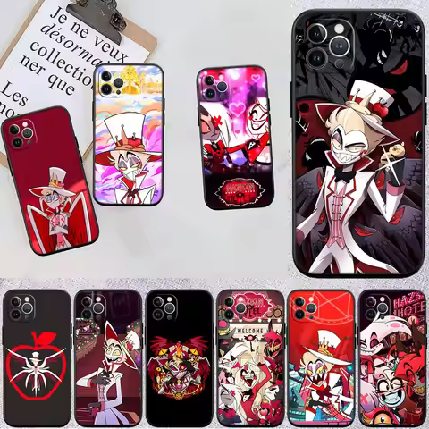 H-Hazbins Alastor H-Hotels Phone Case for Huawei Mate 20 P Smart+ P20 P30 Lite Pro Y5p Y6p Y6s Y7a Y