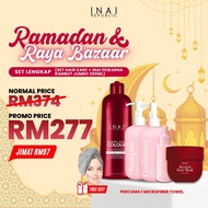 COMPLETE SET - HENNA HAIR COLOUR + 4 IN 1 HENNA HAIR CARE BY INAI REPUBLIC